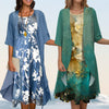 Sintosa | Floral Blouse and Dress Set – Elegant, Summer Party Outfit