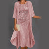 Sintosa | Floral Blouse and Dress Set – Elegant, Summer Party Outfit
