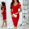 Beverly | Sexy, schulterfreies, figurbetontes Kleid im Slim Fit für Damen