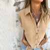 Brightny | Damen lässiges einfarbiges lockeres T-Shirt