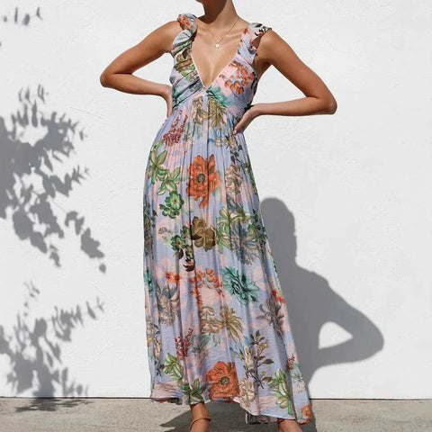 Alexandra | Schickes Bohemien Abendkleid