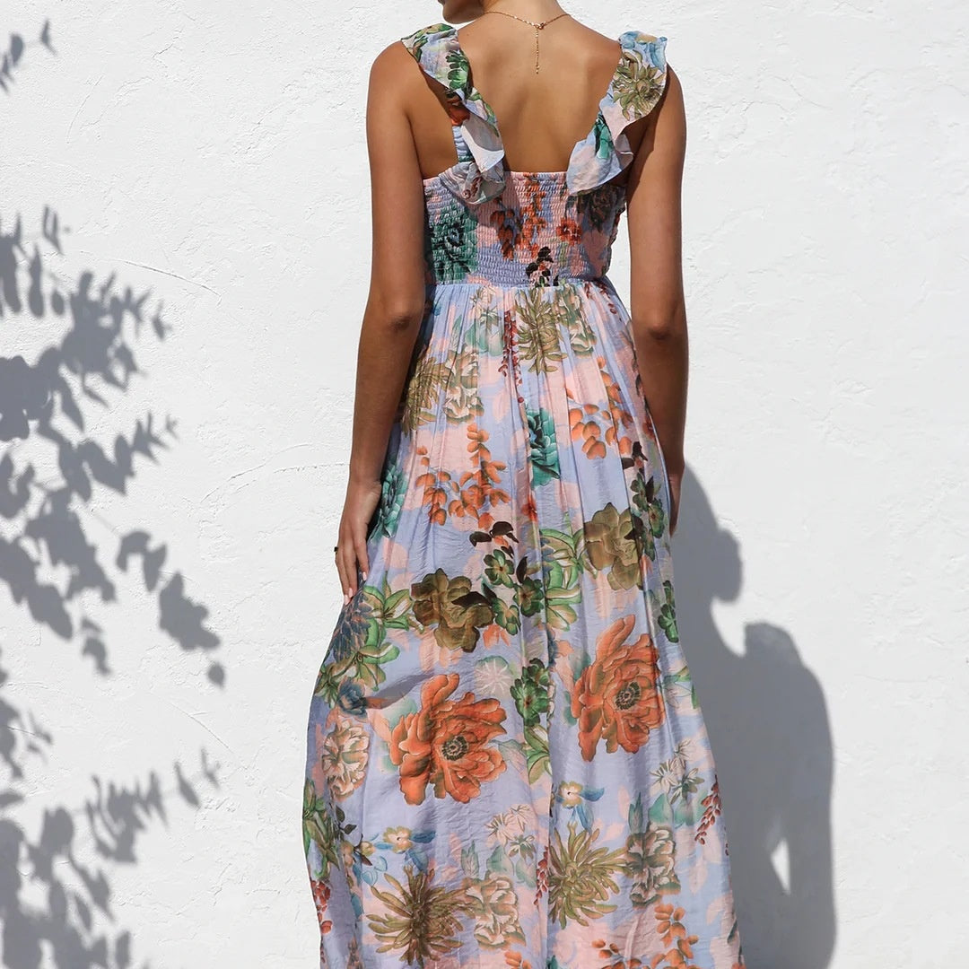 Alexandra | Schickes Bohemien Abendkleid