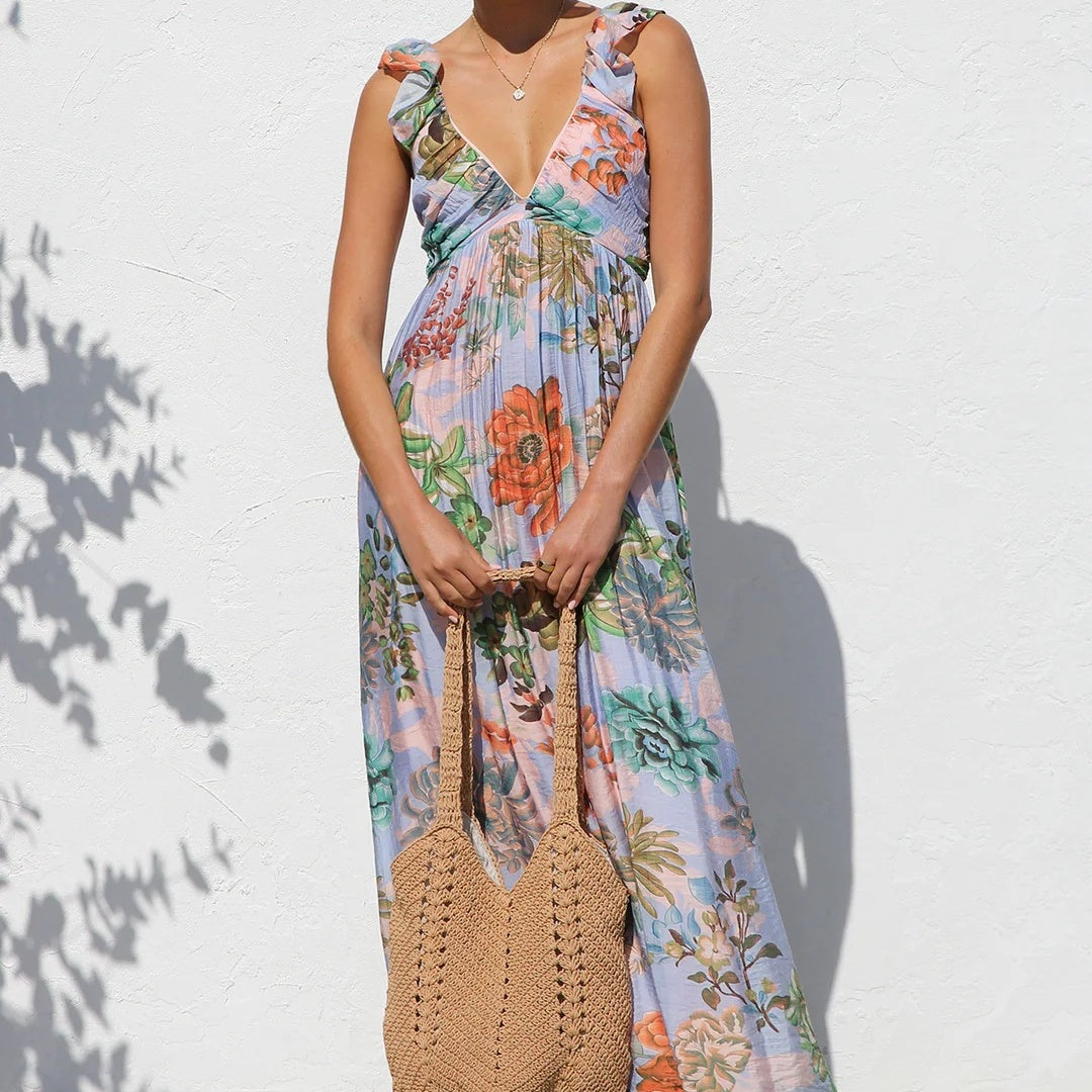 Alexandra | Schickes Bohemien Abendkleid