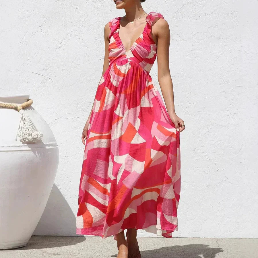 Alexandra | Schickes Bohemien Abendkleid