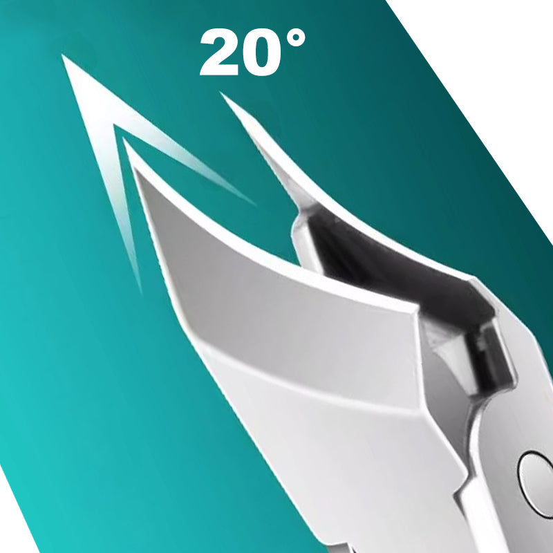 Timothy | 3-teiliges Nagelknipser-Set mit 25° abgeschrägten Kanten, spritzwassergeschützt