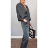 Rhys | 2-teiliges Set für Damen mit V-Ausschnitt Top und Hose