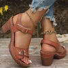 Lana | Damen Chunky High Heel Sandalen für den Sommer