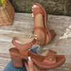 Lana | Damen Chunky High Heel Sandalen für den Sommer