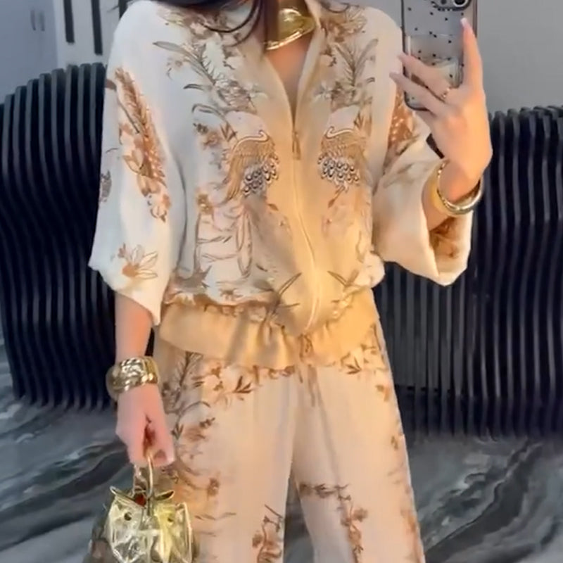 Kaisera | Elegantes Zwei-Teile-Set mit Reißverschluss