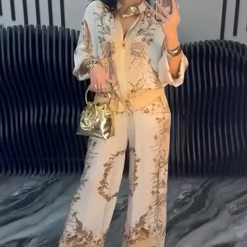 Kaisera | Elegantes Zwei-Teile-Set mit Reißverschluss