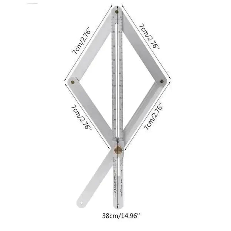 Tara | HEIßER VERKAUFMultifunktionales Diagonallineal für die Holzbearbeitung