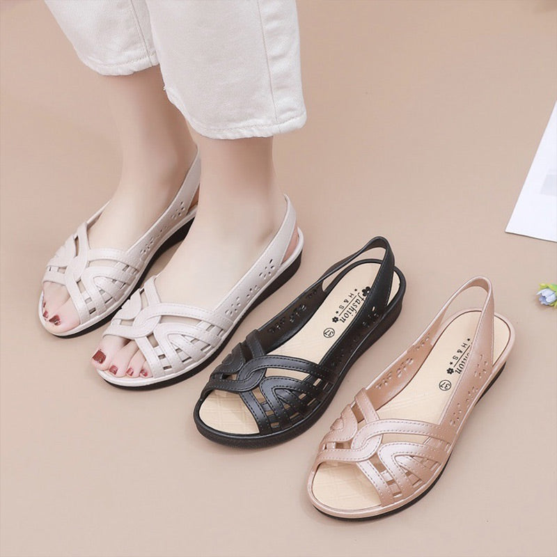 Mariam | Damenmode Sandalen mit offenem Zehenbereich