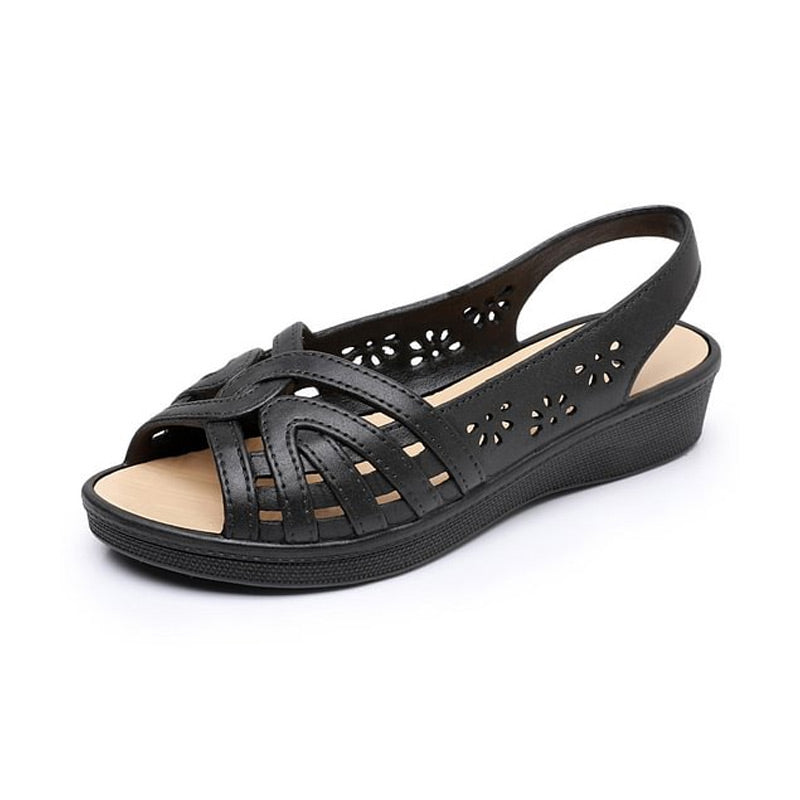 Mariam | Damenmode Sandalen mit offenem Zehenbereich