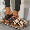 Adrienne | Fashionable plateau sandals with wedge heel for women
