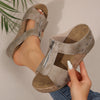 Benedia | Orthopädische Sandalen mit offener Zehe und Keilabsatz im Trend