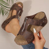 Benedia | Orthopädische Sandalen mit offener Zehe und Keilabsatz im Trend