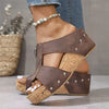 Benedia | Orthopädische Sandalen mit offener Zehe und Keilabsatz im Trend
