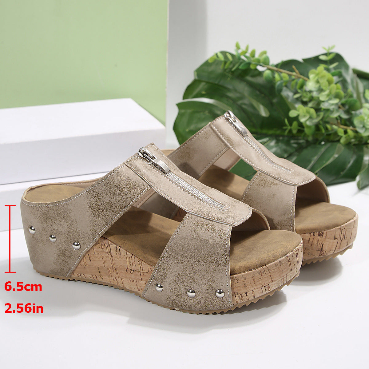 Benedia | Orthopädische Sandalen mit offener Zehe und Keilabsatz im Trend