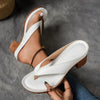 Naomi | Sommerliche Damen-Teilslipper mit dicker Sohle