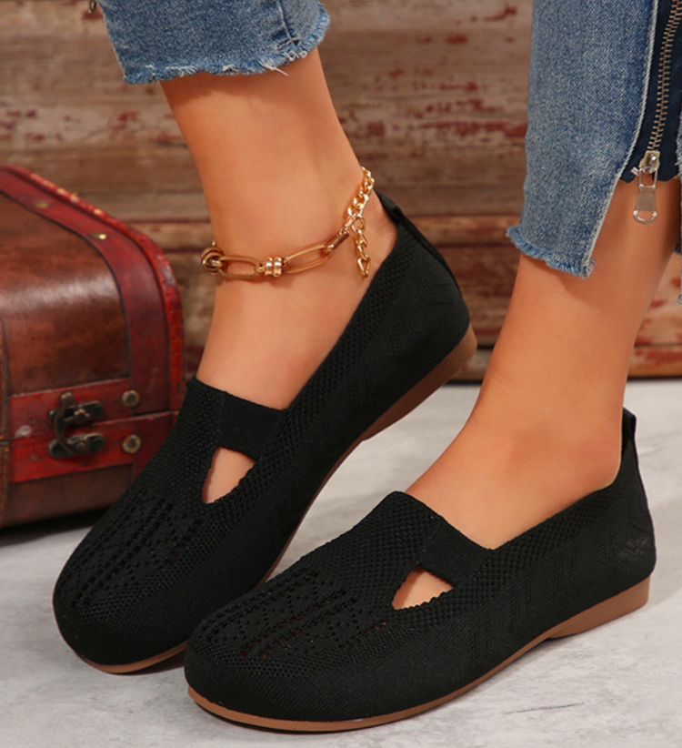 Adeline | Comfortable, breathable knitting shoes for women to walk