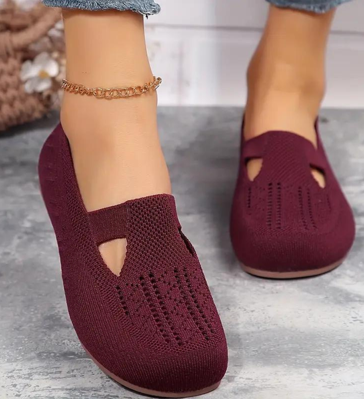 Adeline | Comfortable, breathable knitting shoes for women to walk
