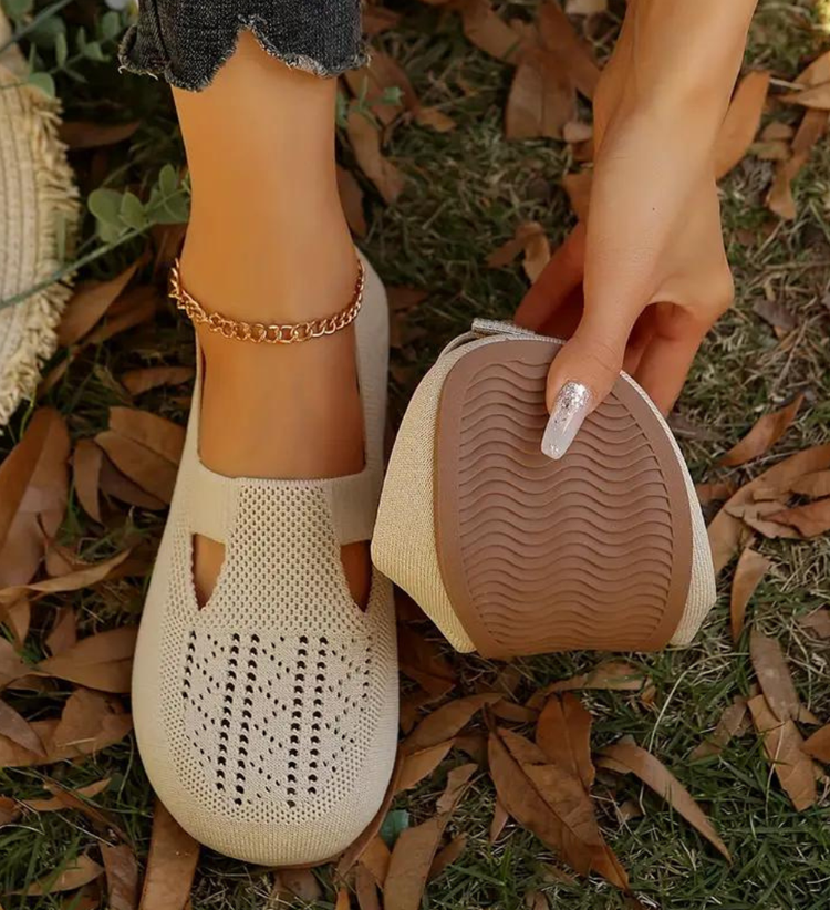 Adeline | Comfortable, breathable knitting shoes for women to walk