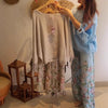 Treya | Damenbluse mit lockerem Schnitt und weite Hose mit Blumenprint