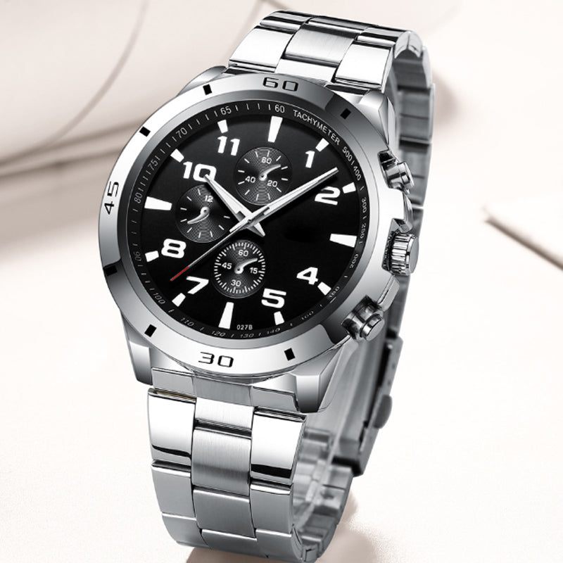 Sullivan | Modische wasserdichte Quarzuhr mit Leuchtziffern