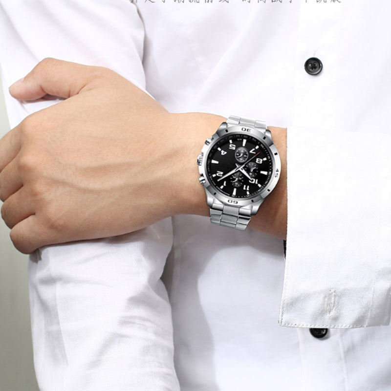 Sullivan | Modische wasserdichte Quarzuhr mit Leuchtziffern