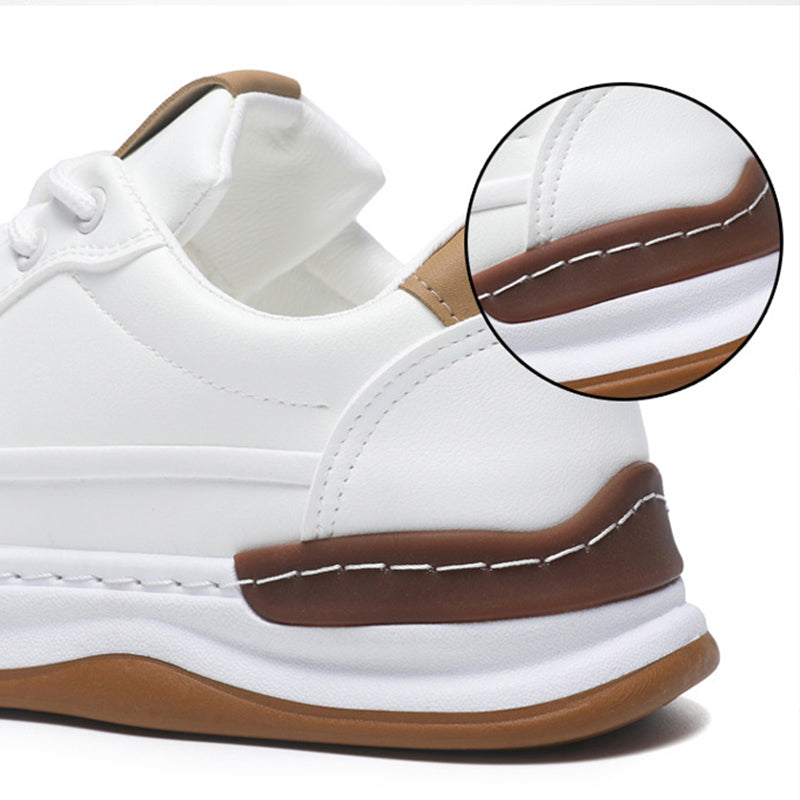 Gerald | Lässige, bequeme Herren-Turnschuhe aus Leder