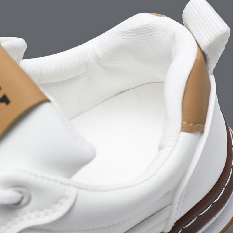 Gerald | Lässige, bequeme Herren-Turnschuhe aus Leder