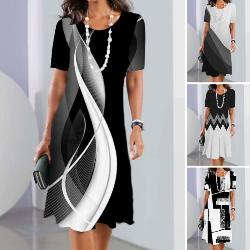 Salla | Damenkleid mit 3D-Druck