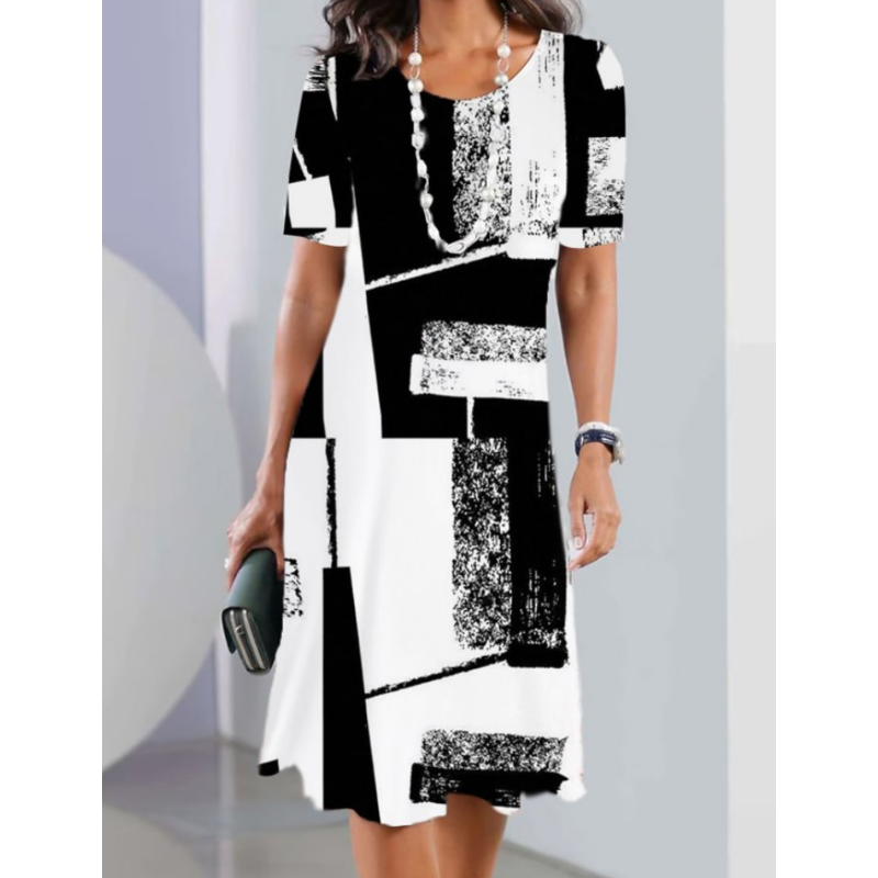 Salla | Damenkleid mit 3D-Druck