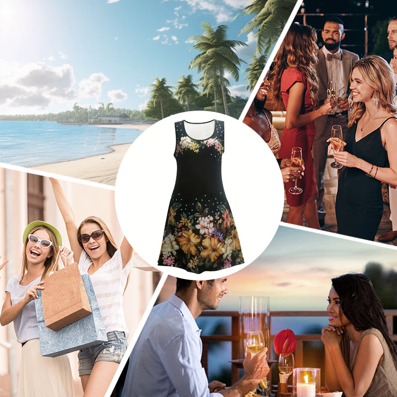 Payton | Sommer-Must-have frauenlose, blumige Sommerkleider