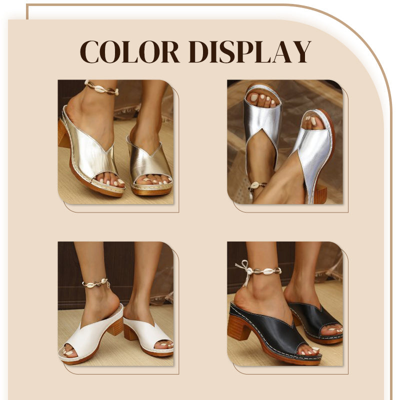 Leticia | Sommerschlussverkauf 50% Rabatt Orthopädische Damensandale