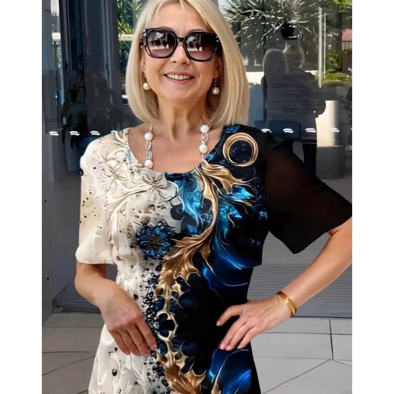 Parker | Einzigartiges Kleid mit Blumenmuster