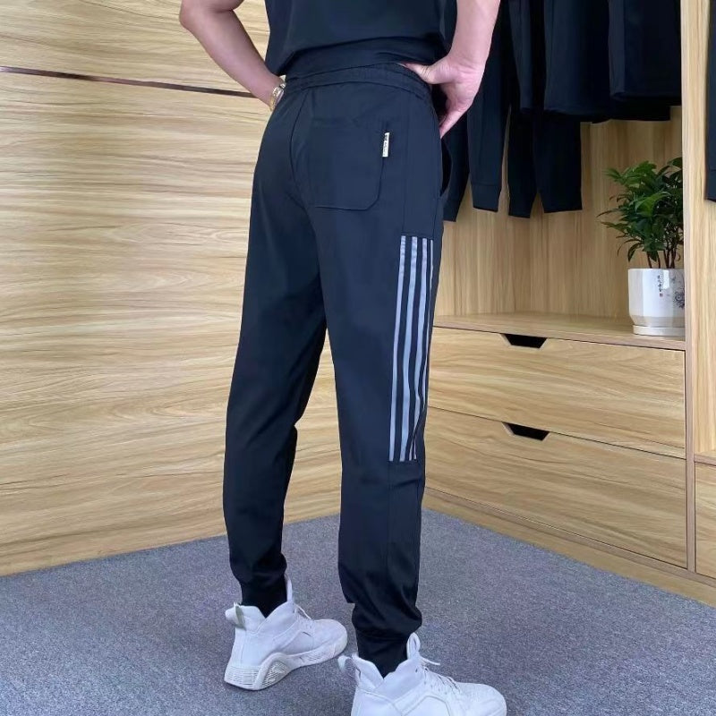 Tru | Herren High Stretch Kurzarm-Top & Jogginghose 2er-Set