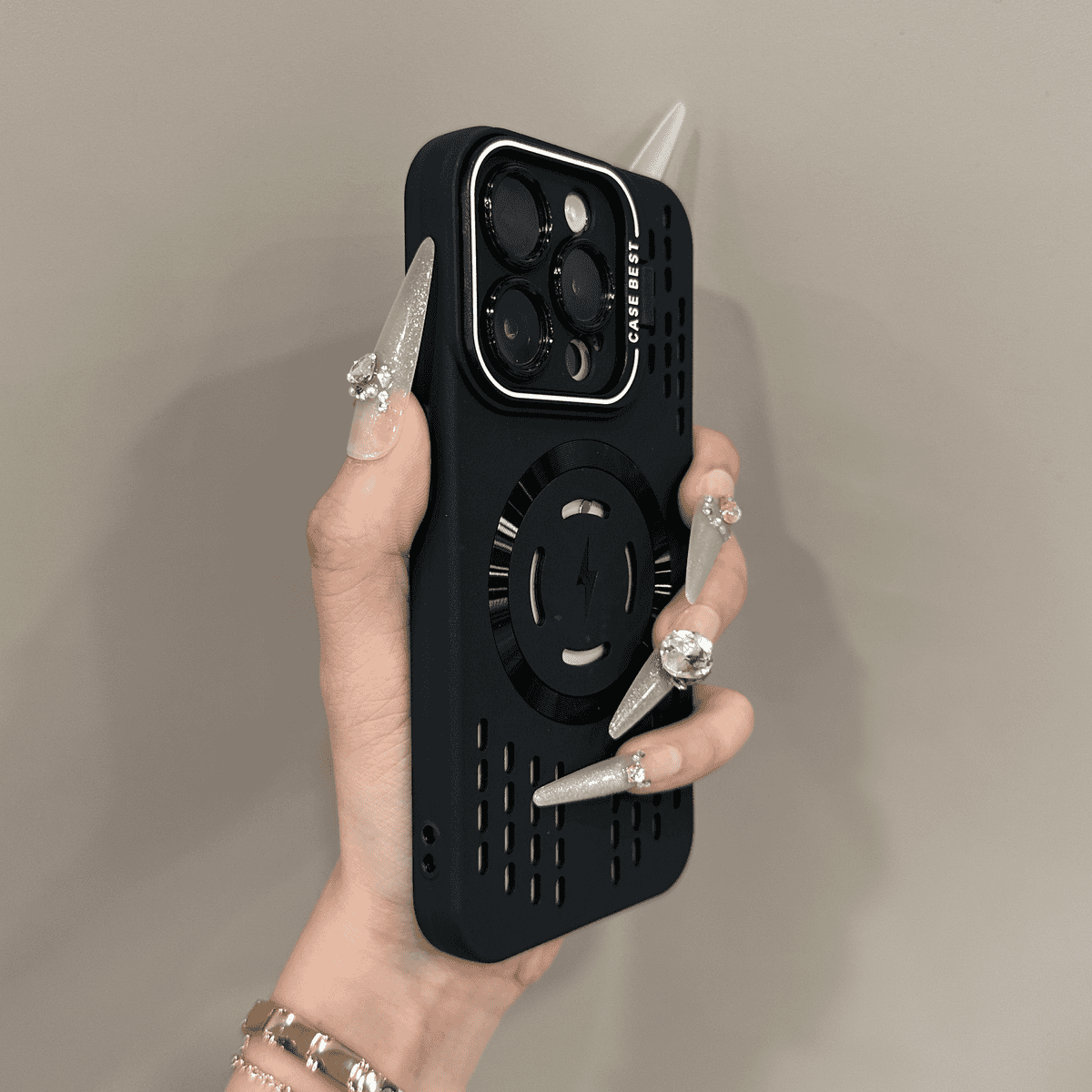 Micheal | Weiche Silikon-Sicherheitsschutzhülle mit blitzschneller magnetischer