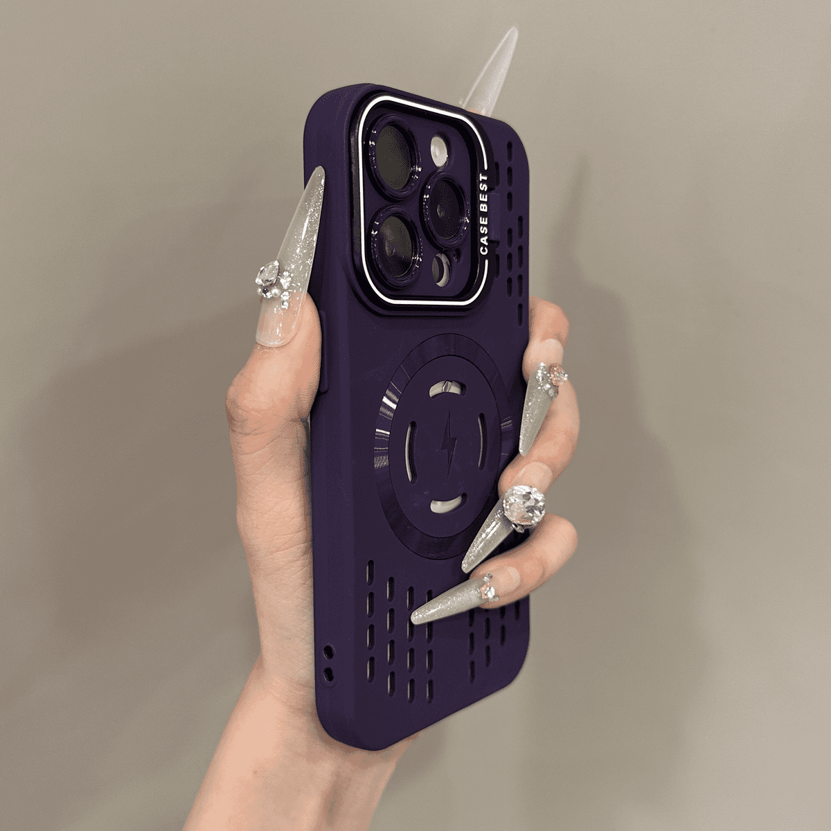 Tina | Weiche Silikon-Sicherheitsschutzhülle mit blitzschneller magnetischer Ladehülle für das