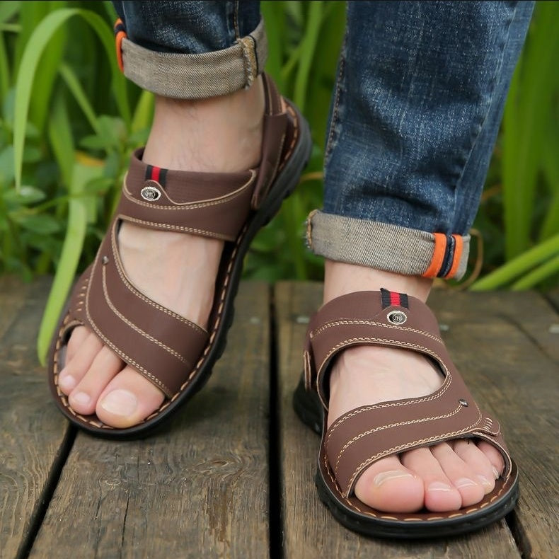 Rachel |  Atmungsaktive Herren-Sandalen mit verstellbaren Riemen