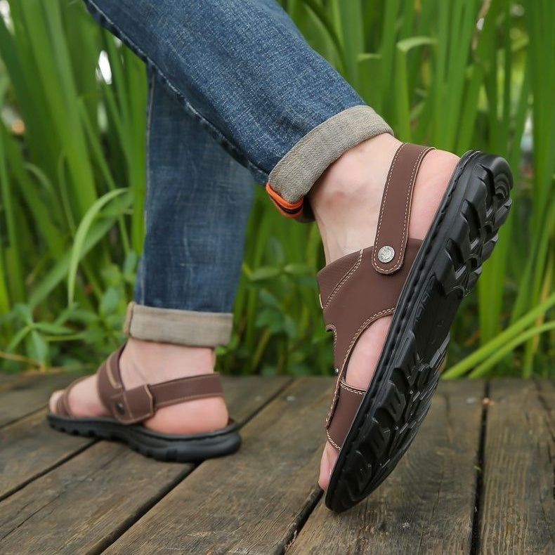 Rachel |  Atmungsaktive Herren-Sandalen mit verstellbaren Riemen