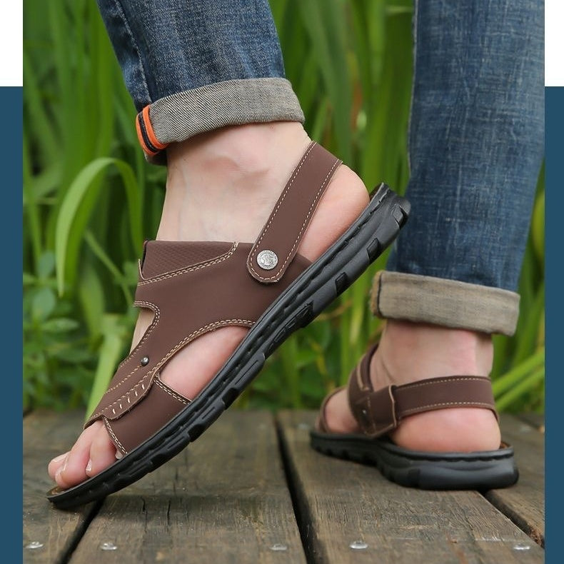 Rachel |  Atmungsaktive Herren-Sandalen mit verstellbaren Riemen