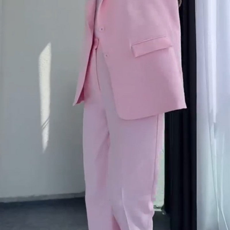 Sierra | Stilvolles Set aus ärmellosem Blazer und hoch taillierter Hose für Damen