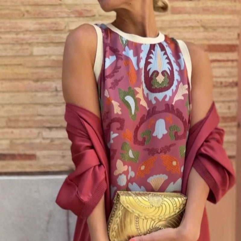 Beck | Damen-Zweiteiler: Ärmelloses Maxikleid & Sommerjacke