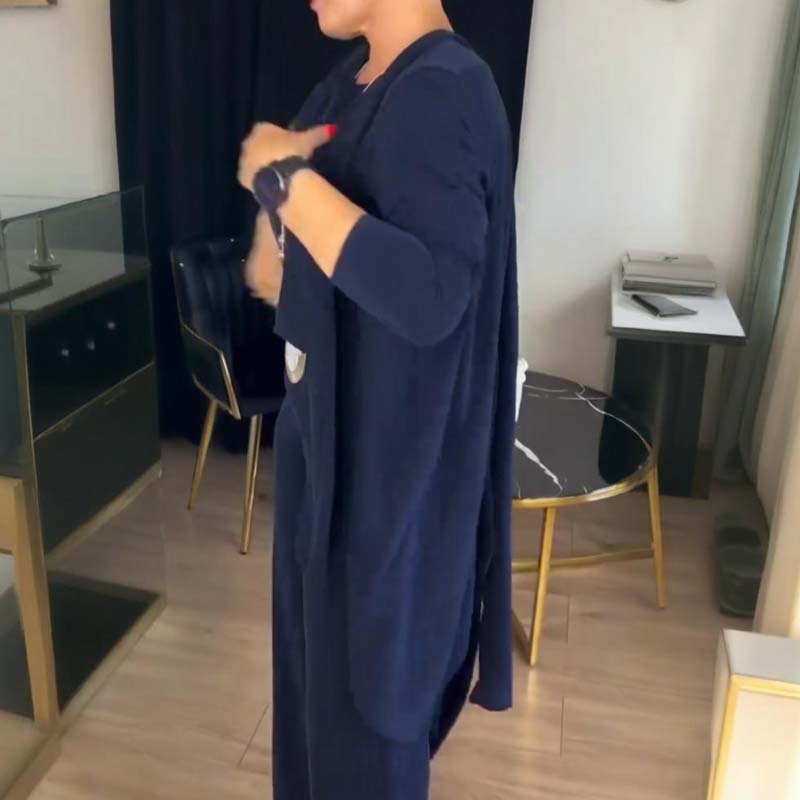 Payton | Langer Cardigan Business Elegance - Perfektes Winteroutfit für Frauen