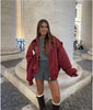 Tate | Übergrößen Lederjacke