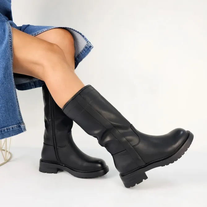 Rosalia | Hochwertige Kunstleder-Stiefel