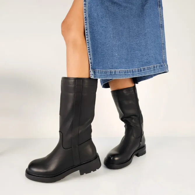 Rosalia | Hochwertige Kunstleder-Stiefel