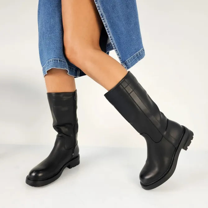 Rosalia | Hochwertige Kunstleder-Stiefel