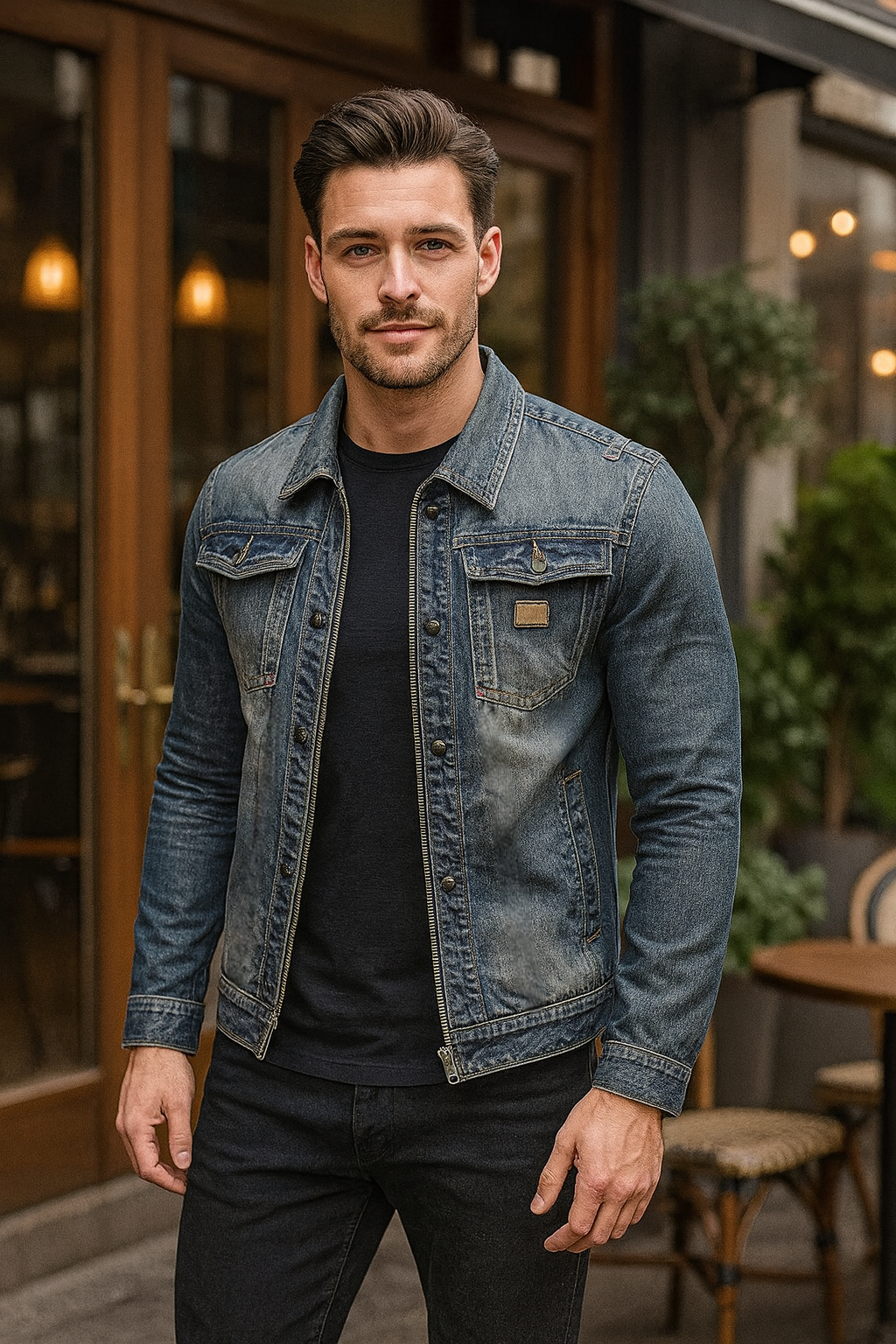 Azalea | GENOVA – Premium Denimjacke 75% Baumwolle